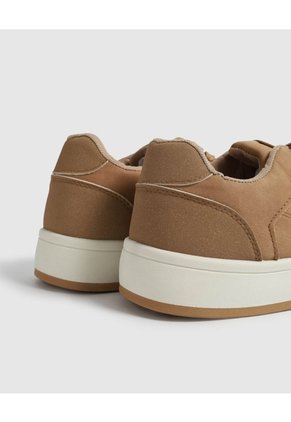 Tenis Casuales Unicolor Para Hombre Café Patprimo