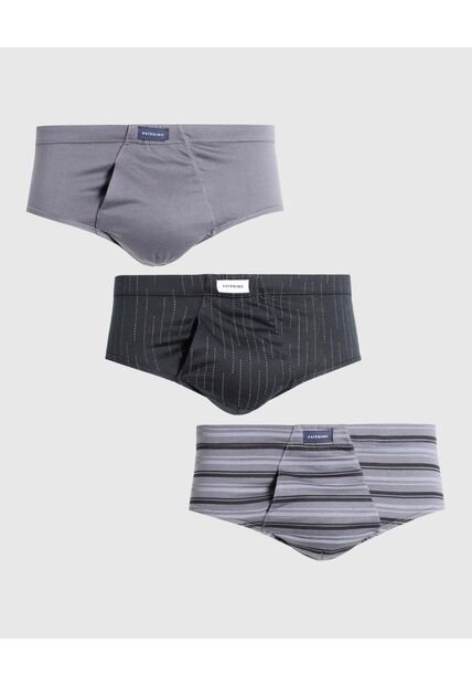 Boxer X3 Para Hombre Clasico Color Surtido Marca Patprimo #44130002