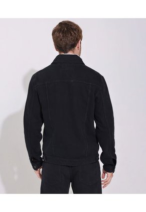 Chaqueta Para Hombre Trucker Color Negro Marca Patprimo #44080262