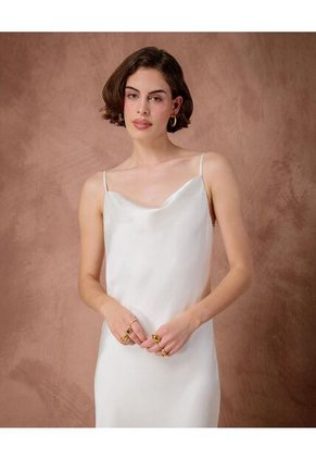 Vestido Para Mujer M/Sisa Largo Color Blanco Marca Patprimo #30171088