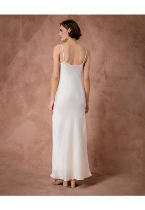 Vestido Para Mujer M/Sisa Largo Color Blanco Marca Patprimo #30171088