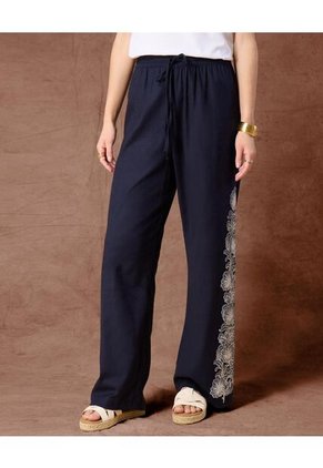 Pantalón  Para Mujer Moda Color Azul Marca Patprimo #30072119