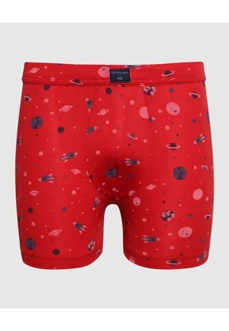 Pantaloncillo Infantil Niño Boxer Filete Medio Color Rojo Marca Patprimo #66000111 Patprimo