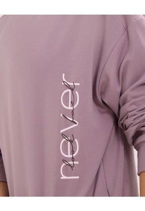 Buzo Para Mujer Cuello Redondo Color Morado Marca Patprimo #30060064