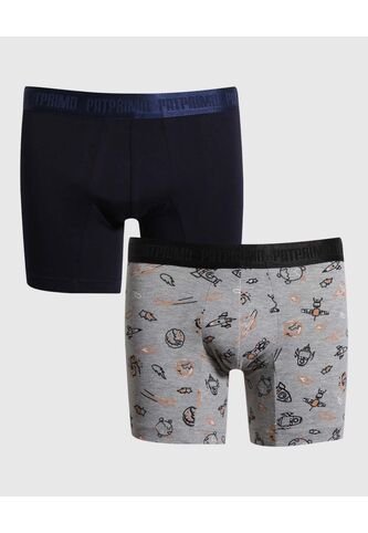 Pantaloncillo Infantil Niño Boxer Filete Medio Color Negro Marca Patprimo #63000068 Patprimo