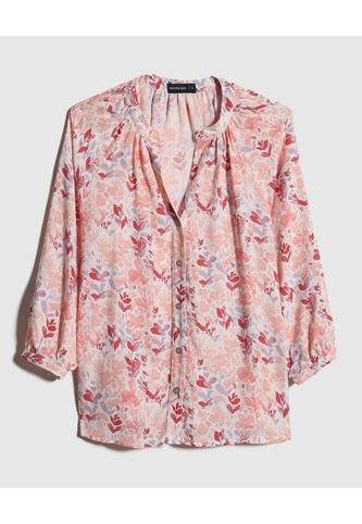 Blusa Para Mujer Manga 3/4 Color Rosa Marca Patprimo #30123343 Patprimo