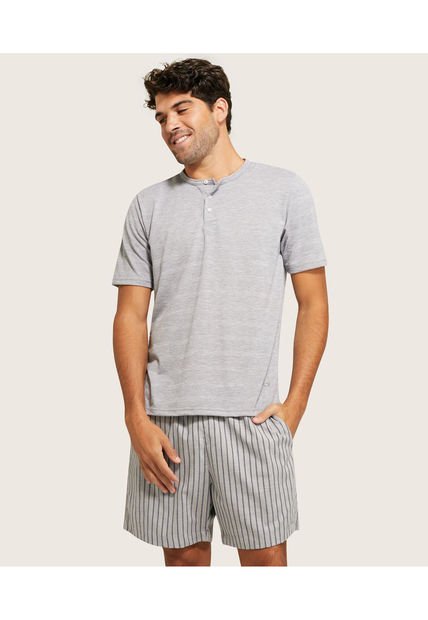 Bermuda Para Hombre  Color Gris Jaspe Marca Patprimo #44100379