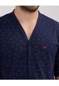 Pijama Para Hombre M/C P/C Color Azul Oscuro Marca Patprimo #44040204 de Patprimo