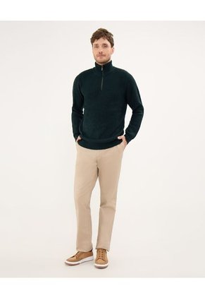 Saco Para Hombre Cuello Alto O Cuello Tortuga Color Verde  Marca Patprimo #44330218