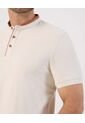 Polo Cuello Neru Slim Fit   Para Hombre Beige Patprimo de Patprimo