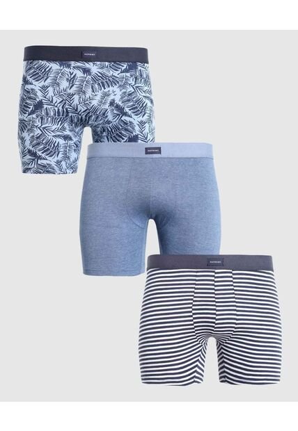 Pack X3 Bóxer Medio Estampado X3 Para Hombre Surtido Patprimo