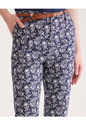 Pantalón Para Mujer Chino Color Azul  Marca Patprimo #30071575