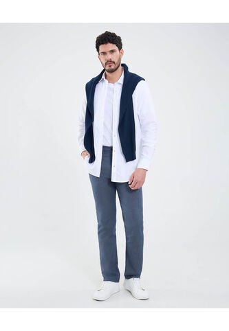 Pantalón Para Hombre Chino Color Azul Marca Patprimo #44071123 Patprimo