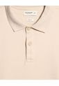 Polo Para Hombre Cuello Tejido Sin Bolsillo Color Beige Marca Patprimo #44112700 de Patprimo