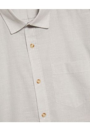 Camisa Para Hombre Manga Corta Sin Bolsillo Color Beige Marca Patprimo #44013010