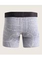 Boxer X1 Para Hombre Fleat Seamer Medio Color Gris Marca Patprimo #44000093 de Patprimo