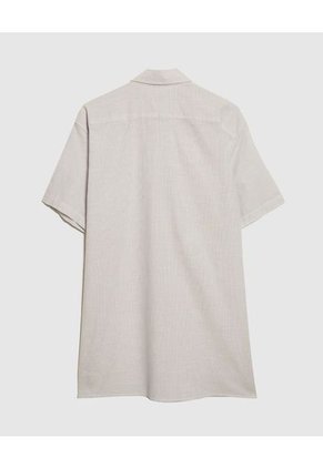 Camisa Para Hombre Manga Corta Sin Bolsillo Color Beige Marca Patprimo #44013010