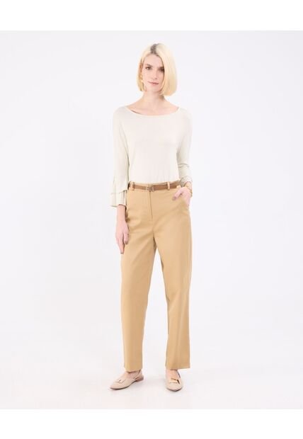 Pantalón Para Mujer Chino Color Café Marca Patprimo #30071997