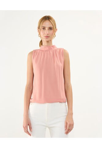 Blusa Para Mujer Manga Sisa Color Rosa Marca Patprimo #30123372 Patprimo