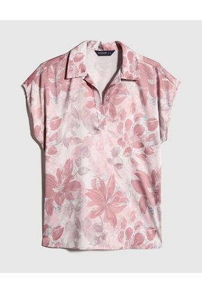 Blusa Para Mujer Manga Corta Color Rosa Marca Patprimo #30123387