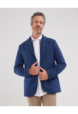 Blazer Para Hombre Blazer Color Azul Oscuro Marca Patprimo #44400062 Patprimo