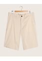 Bermuda Para Hombre Regular Largo Color Beige Marca Patprimo #44100414 de Patprimo
