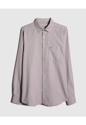 Camisa Para Hombre M/L Patprimo En Color Morado #44013027