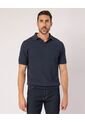 Polo  Para Hombre Cuello Maquina Sin Bolsillo Color Azul Marca Patprimo #44112774 de Patprimo