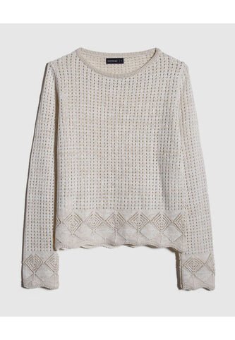 Saco Para Mujer Cuello Redondo Color Blanco Marca Patprimo #30330594 Patprimo