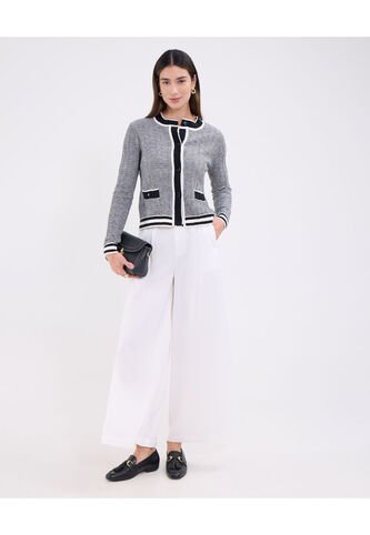 Pantalón Para Mujer Moda Color Blanco Marca Patprimo #30072014 Patprimo