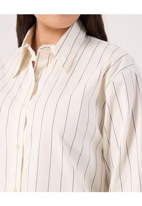 Camisa Para Mujer Manga Larga Color Crema Marca Patprimo #14010199