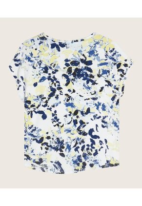 Camiseta Para Mujer Manga Corta Color Azul Marca Patprimo #30093007