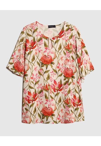 Blusa Para Mujer Manga Corta Color Rosado Marca Patprimo #14121345
