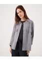 Saco Para Mujer Abierto Color Gris Marca Patprimo #30330636 de Patprimo