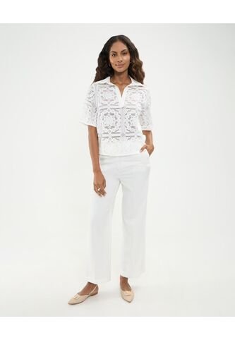 Pantalón Para Mujer Moda Color Blanco Marca Patprimo #30071994 Patprimo