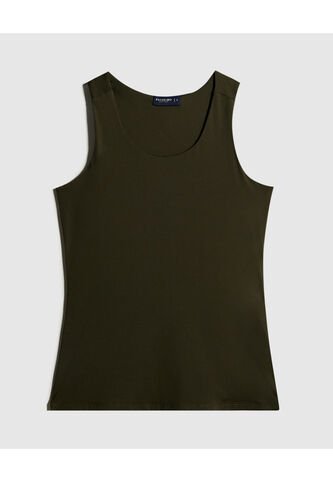 Camiseta Para Mujer Manga Sisa Cuello Redondo Color Verde  Marca Patprimo #30093591 Patprimo