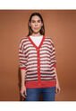 Saco Para Mujer Cardigan Color Beige Marca Patprimo #30330537 de Patprimo