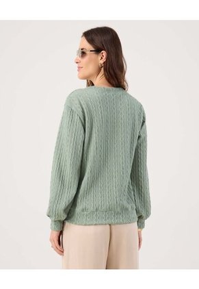 Saco Para Mujer Cuello V Color Verde Marca Patprimo #30330665