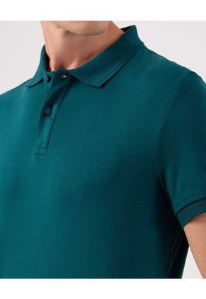 Polo Para Hombre Cuello Tejido Sin Bolsillo Color Verde Marca Patprimo #44112737