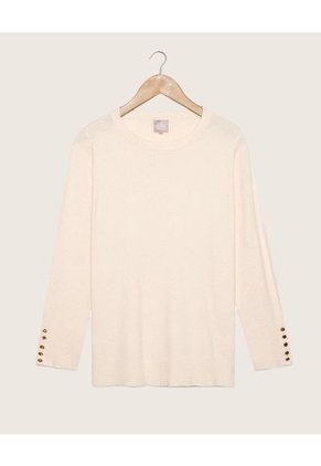 Saco Para Mujer Cuello Redondo Color Beige Marca Patprimo #14330204