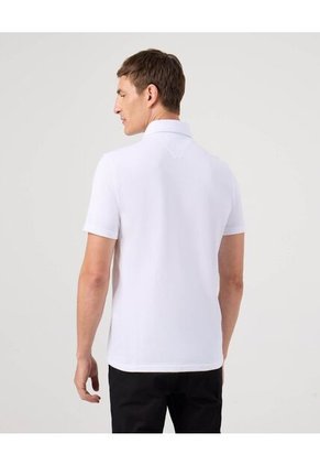 Polo Para Hombre Cuello Maquina Con Bolsillo Color Blanco Marca Patprimo #44112761