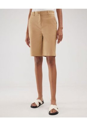 Bermuda Para Mujer  Color Café Marca Patprimo #30100358