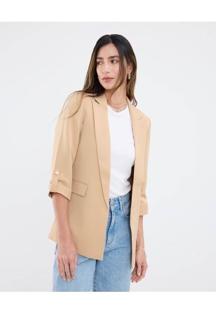 Blazer Para Mujer  Color Beige Marca Patprimo #30400140