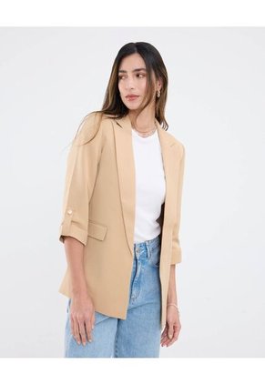 Blazer Para Mujer  Color Beige Marca Patprimo #30400140