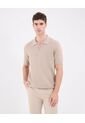 Polo Para Hombre Cuello Tejido Sin Bolsillo Color Café Marca Patprimo #44112724 de Patprimo