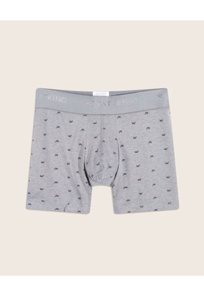 Boxer X1 Para Hombre Filete Medio Color Gris Marca Patprimo #44000180