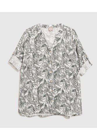 Blusa Para Mujer Manga 3/4 Color Verde  Marca Patprimo #14121311 Patprimo