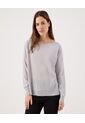 Saco Para Mujer Cuello Redondo Color Gris Marca Patprimo #30330641 de Patprimo