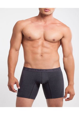 Boxer X1 Para Hombre Fleat Seamer Medio Color Negro Marca Patprimo #44000120 Patprimo