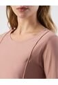 Camiseta  Para Mujer Manga Larga Moda Color Rosa Marca Patprimo #30093843 de Patprimo